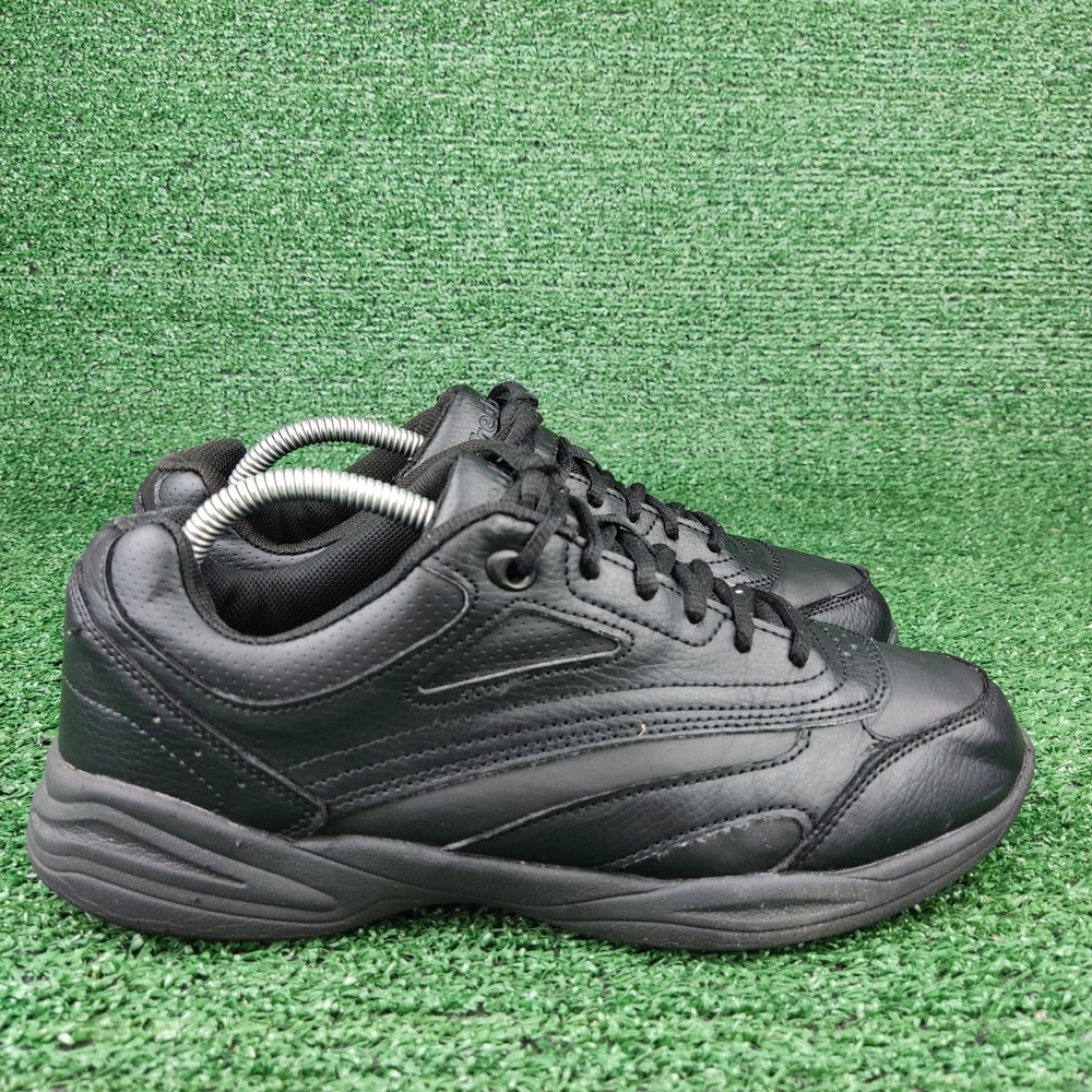 TredSafe Work Shoes Mens 8 Black MNTS40HY231 Low Top Slip Resistant Sneaker